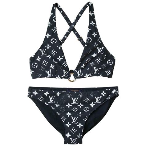 lv women's swimsuit|louis vuitton bikini top.